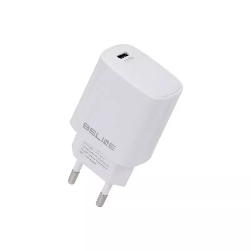 Beline Beli2161 20W PD 3.0 baltas USB-C greito įkrovimo adapteris