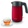 Elektrinis virdulys Bosch TWK7L464 — 1,7 l talpa, 2400 W, raudonas, plastikinis korpusas
