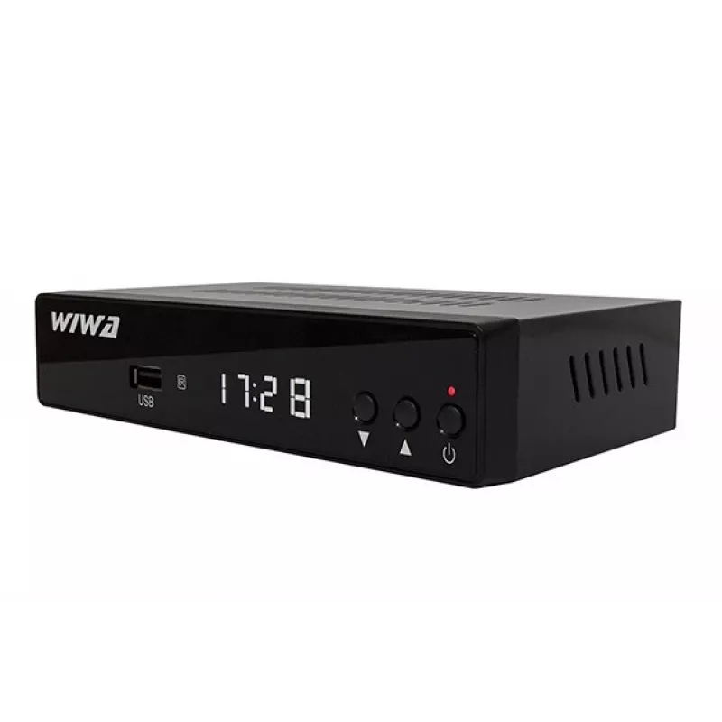 TV imtuvas WIWA H.265 MAXX — DVB-T / DVB-T2 skaitmeninis derintuvas su H.265 (HEVC) palaikymu