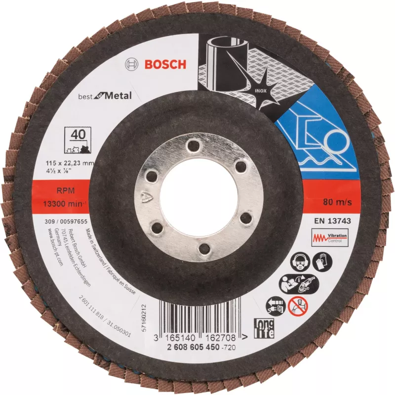 Bosch 2 608 605 450 kampinio šlifuoklio priedas