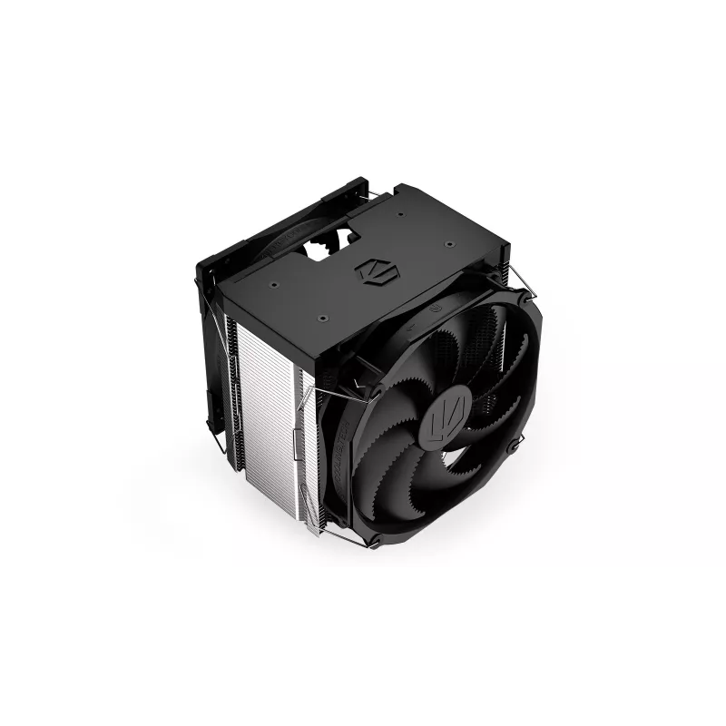 ENDORFY FORTIS 5 DUAL FAN SPC307 CPU aušinimo PC ventiliatoriaus radiatorius 14/12 cm juodas