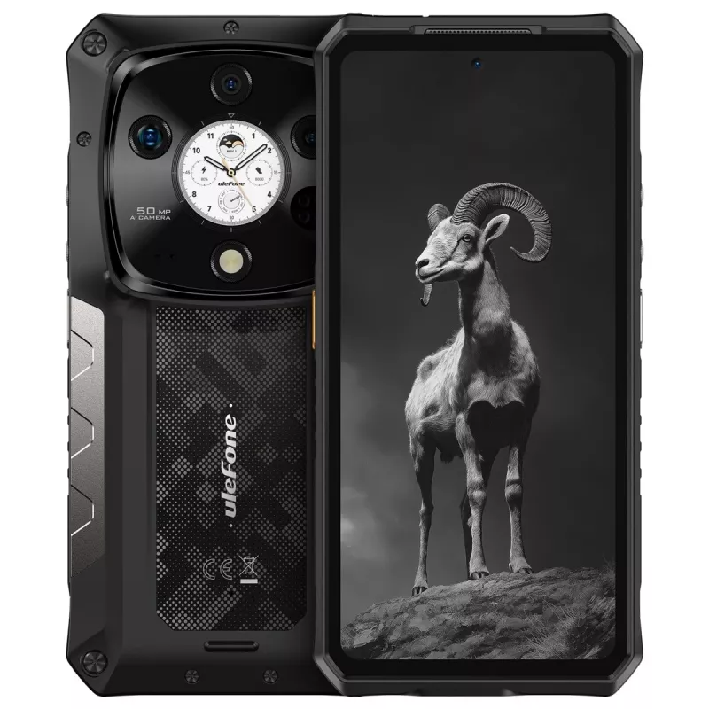Išmanusis telefonas Ulefone Armor 28 Pro 5G 6,58 col. 16GB 512GB juodas
