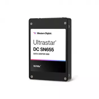 SSD Drive WESTERN DIGITAL Ultrastar DC SN655 3.84TB and3 PCIe TLC ISE