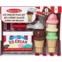 Melissa & Doug ledų kaušelio ir dėjimo rinkinys žaidimų virtuvei
