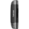 Kortelių skaitytuvas Lexar LRW310X-BNBNG USB 2.0 Type-A/Type-C Juodas