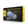 Tinklo kabelių testeris GEMBIRD NCT-31 — tęstinumo testeris su LCD, RJ-11/RJ-12/RJ-45 palaikymas, juodas