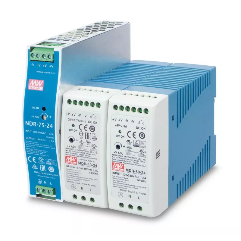 Maitinimo blokas PLANET PWR-60-24 60 W mėlynas baltas