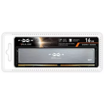 Stalinio kompiuterio DDR4 atminties modulis Silicon Power XPOWER Pulse 16GB 3200MHz CL16 288 kontaktų DIMM 1,35V