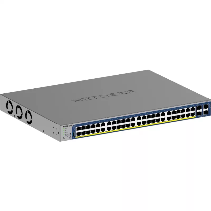 NETGEAR 52 prievadų PoE Gigabit/10G Stackable Smart Switch (GS752TXP)