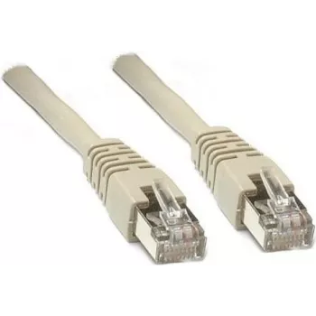 Wentronic Goobay CAT 5e kryžminis komutacinis kabelis, U/UTP, pilkas, žalias, pilkai žalias, 1 m - CCA vario mišinys (68861)