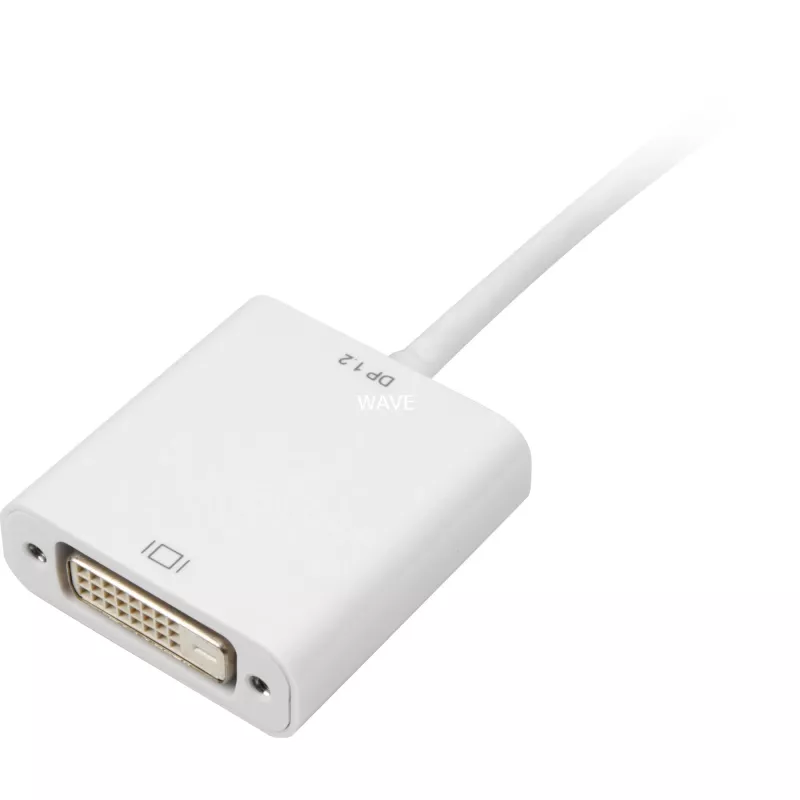 Sharkoon kabelio adapteris mini Displayp. -> DVI 15cm baltas