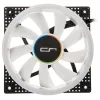 Cryorig Crona X 120 mm ventiliatorius, baltas — 400–1700 RPM, 60.6 CFM, 2.65 mmH2O