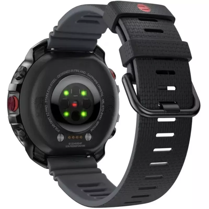 Polar Grit X2 Pro 3,53 cm (1.39 inch) AMOLED Digital 454 x 454 Pixel Touchscreen Juodas GPS (900110286)