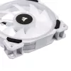 CORSAIR LL120 RGB 120mm Baltas PWM korpuso ventiliatorių 3 vnt. rinkinys