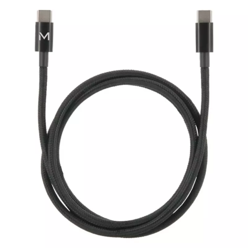 USB laidas Mobilis 001389 USB 2.0 1 m USB C juodas