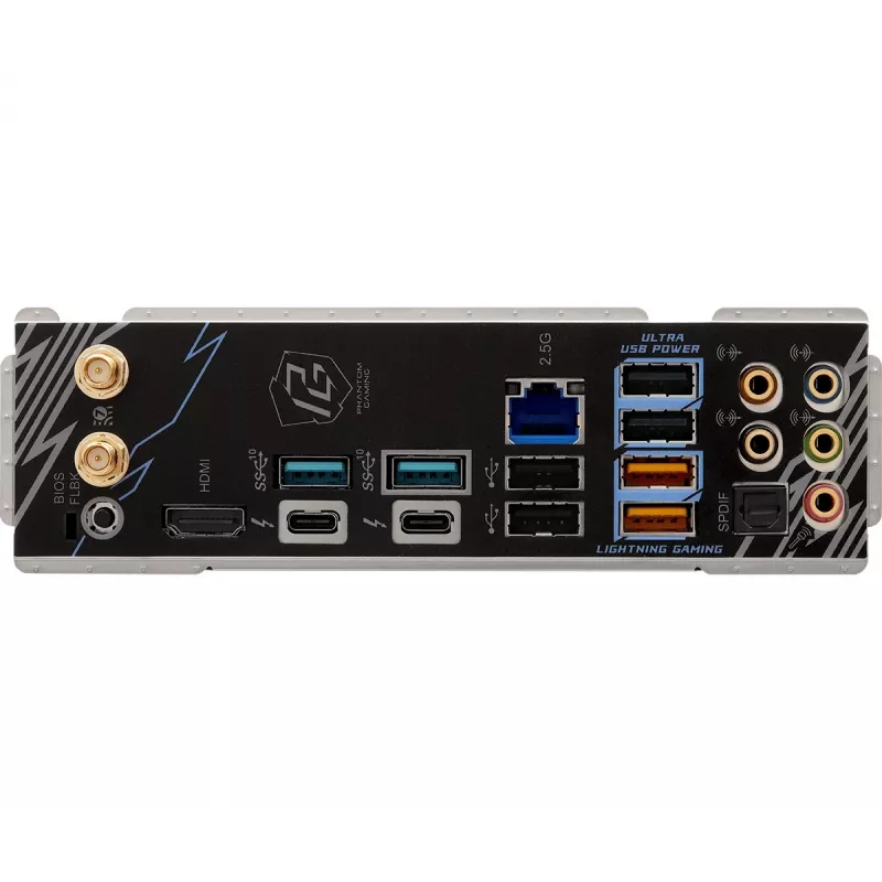 Pagrindinė plokštė ASRock Z890 Lightning WiFi — Intel Z890, LGA1851, ATX, 4× DDR5, Wi‑Fi 7, 2,5 Gb LAN, Thunderbolt 4