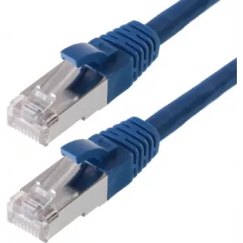 Tinklo kabelis Helos CAT6 S/FTP (PIMF) 30 m Mėlynas
