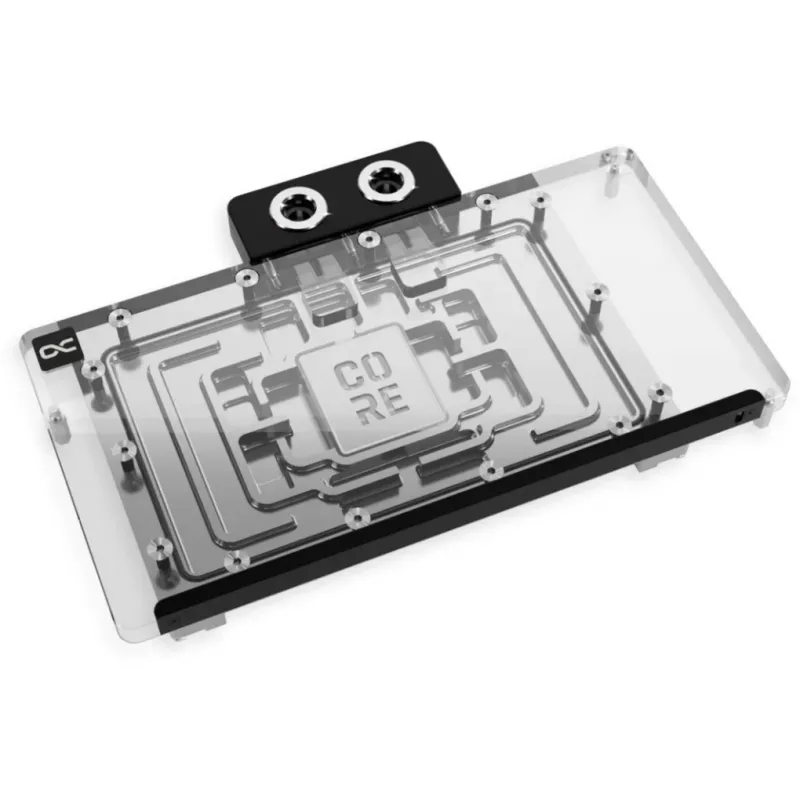 GPU vandens blokas Alphacool Core, skirtas GeForce RTX 5090 su ARGB ir galine plokšte
