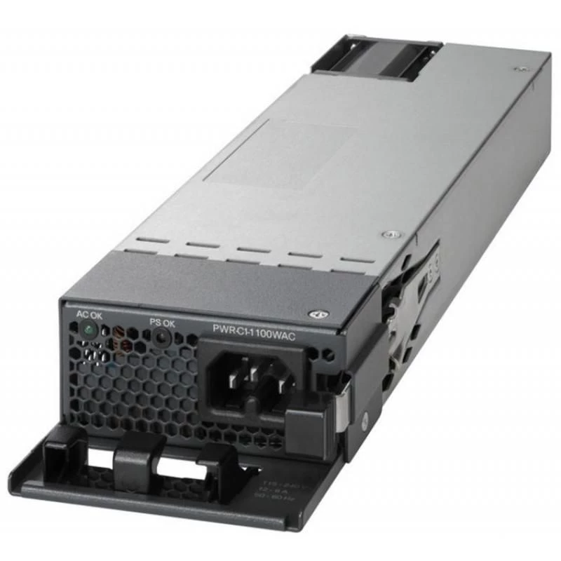 Maitinimo blokas Cisco PWR-C1-1100WAC-P-RFB 1100W AC 80 Platinum - perteklinis maitinimo blokas Cisco sistemoms