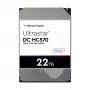 3,5 colio SAS HDD Western Digital Ultrastar DH HC570 22 TB, 12 Gbit/s, 7200 RPM, 512 MB talpyklos