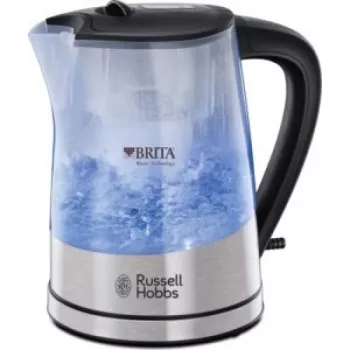 Russell Hobbs Purity virdulys 1 l, juodas stiklas 22850-70 2285070 (22850-70)