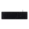 Laidinė USB klaviatūra Acer GP.KBD11.04F — Pilno dydžio QWERTY US International, juoda, 1,45 m laidas