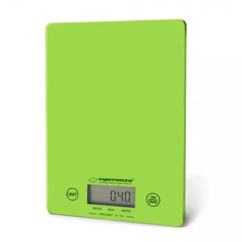 Esperanza EKS002G kitchen scale Electronic kitchen scale Green,Geltona Countertop Rectangle