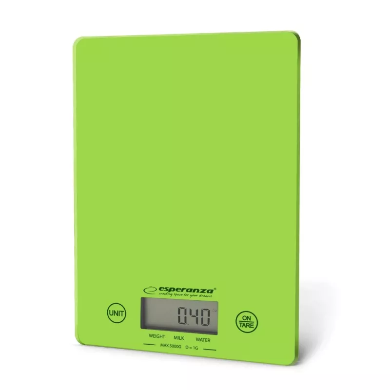 Esperanza EKS002G kitchen scale Electronic kitchen scale Green,Geltona Countertop Rectangle