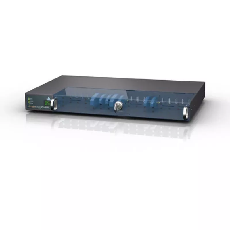 Spausdinimo serveris SEH dongleserver ProMAX Ethernet LAN juoda, mėlyna