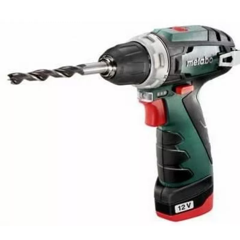 Pistolinis gręžtuvas Metabo POWERMAXX BS BASIC 1400 aps./min, 800 g, beraktis griebtuvas