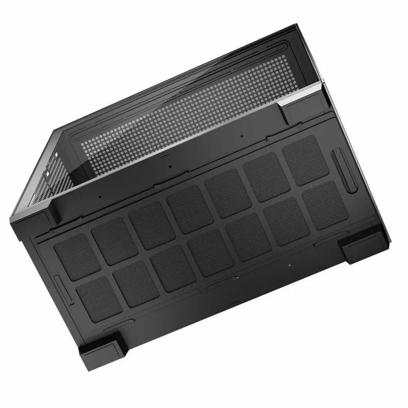 PC korpusas MODECOM Volcano Stellar NF ATX midi tower, grūdintas stiklas, juoda, palaiko ATX/micro ATX, GPU iki 420 mm, CPU aušintuvas 175 mm