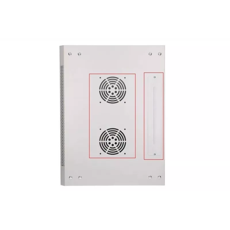 Extralink montuojama spinta 12U 600x450 ASP pilka, montuojama prie sienos, metalinės durys