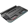 Aušinimo stovas CANYON CS-51 RGB, skirtas PS5 plonas juodas su dvigubu valdiklių įkrovimu
