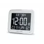 Skaitmeninis sieninis/stalo laikrodis muse M-090 WMC — stačiakampis LCD, 220×177,5×24,5 mm, baterijos/DC 4,5 V