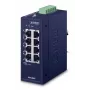 PLANET ISW-800T tinklo komutatorius, nevaldomas L2 Fast Ethernet (10/100), mėlynas