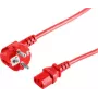 Maitinimo laidas CEE7/7 į C13 ShiverPeaks BS09-05054 raudonas 5 m