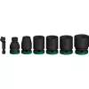 Bosch Powertools PRO 1/2 inch 7 dalių smūginis lizdų rinkinys, juodas