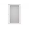 Lanberg ant sienos montuojama instaliacinė spinta 19'' 18U 600x450mm pilka (stiklinės durys)