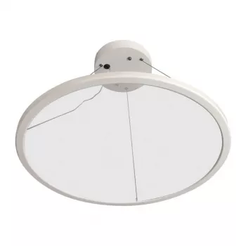 Synergy 21 LED šviesos skydelis R600 neutraliai baltas apvalus permatomas