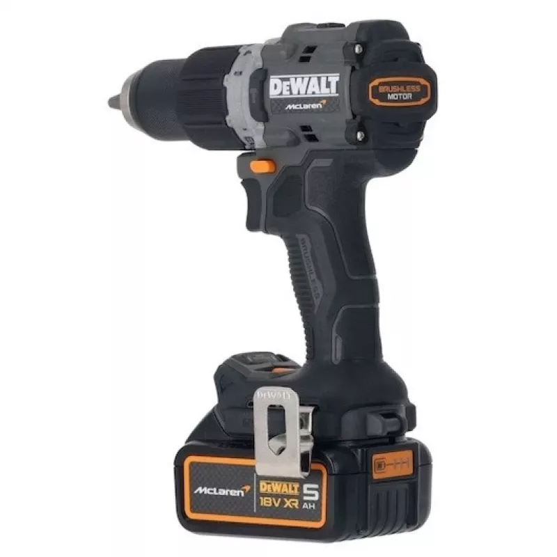 DeWalt MCLAREN DCD85MP2T gręžtuvas-suktuvas 18 V juodas, geltonas