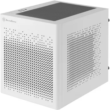 Kompiuterio korpusas Sidabrinėstone Technology SST-SG16W Mini-ITX baltas