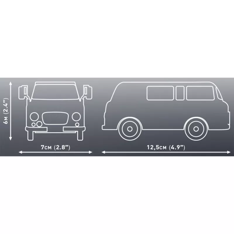 Konstruktorius Cobi Barkas B1000 24600 mastelis 1:35 modelio rinkinys, detalios kaladėlės