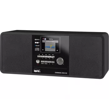 REHAU IMPERIAL DABMAN i200 CD skaitmeninis 20 W DAB+, FM, UKW juodas MP3 atkūrimas