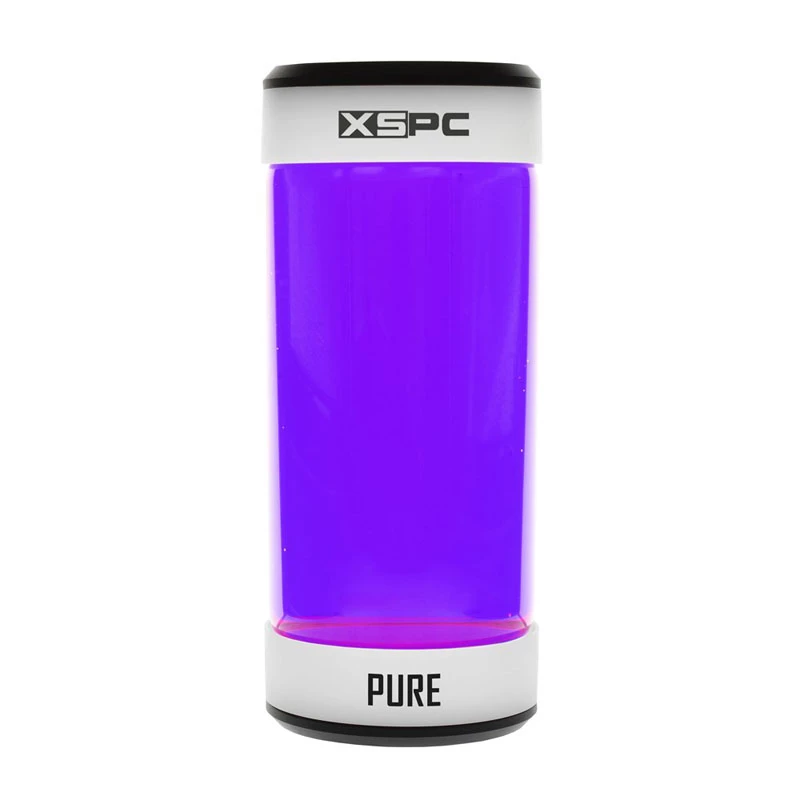 Skystas aušinimo skystis XSPC Pure Coolant 1 L — violetinis, reaguojantis į UV spindulius
