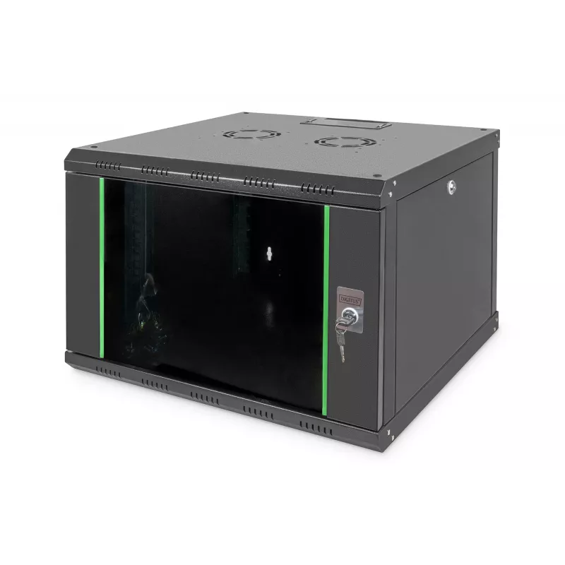 Profesionalus sieninis korpusas Unique serija - 600x600 mm (PxG), IT spinta juoda, 7 aukščio vienetai