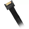 ICY DOCK MB414L-B MCIO 4i SFF-TA-1016 į MCIO 4i SFF-TA-1016 kabelis, 0.5 m