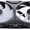 Phanteks M25 Gen2 PWM D-RGB 140mm korpuso ventiliatorius - juodas