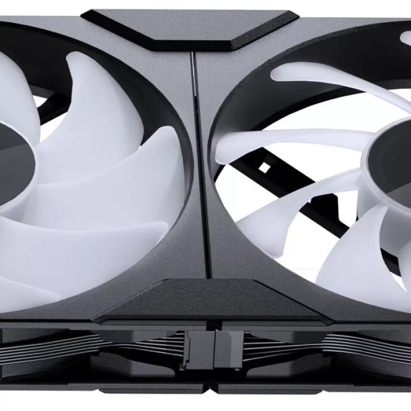Phanteks M25 Gen2 PWM D-RGB 140mm korpuso ventiliatorius - juodas