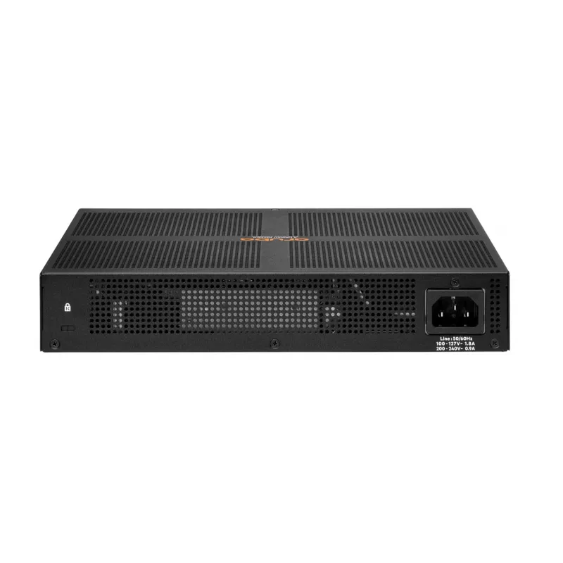 HPE Aruba Networking 6100 12G Class4 PoE 2G/2SFP+ 139W valdomas L3 gigabito eterneto (10/100/1000) maitinimas per eternetą (PoE) 1U juodas