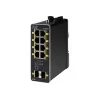 IE-1000-8P2S-LM, valdomas, Gigabit Ethernet 10-100-1000, pilnas dupleksas, PoE